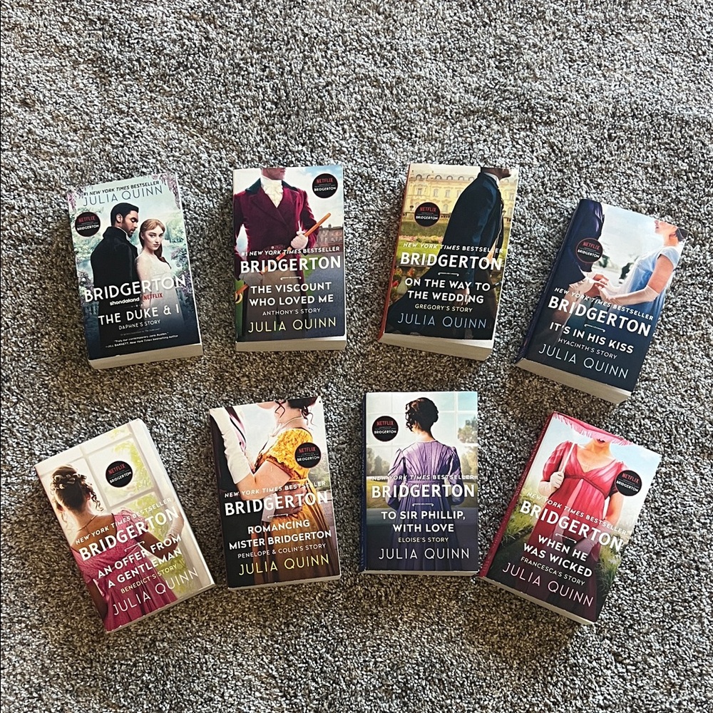 Bridgerton Book Set by Julia Quinn